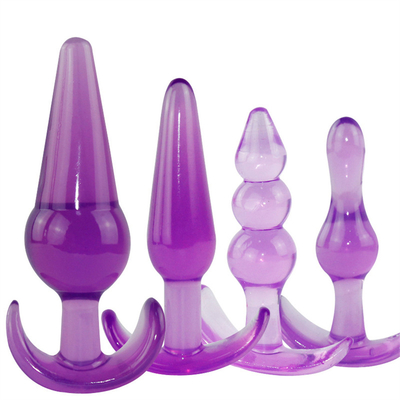 sexo vendedor caliente xese Toy Anal Plug Set de la TPE de la castidad para la mujer