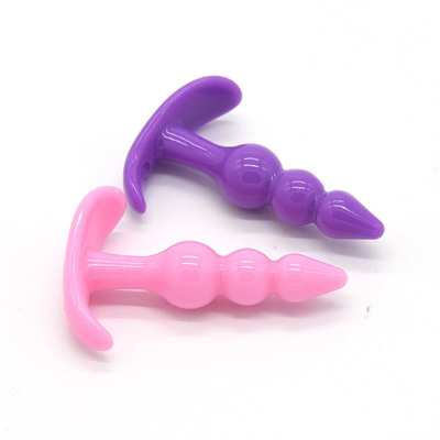 sexo vendedor caliente xese Toy Anal Plug Set de la TPE de la castidad para la mujer