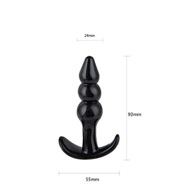 sexo vendedor caliente xese Toy Anal Plug Set de la TPE de la castidad para la mujer