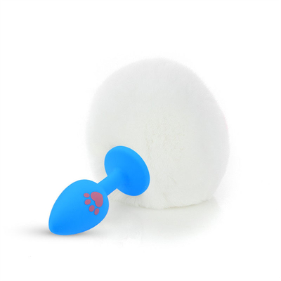 Toy Silicone Anal Plug privado del enchufe de la cola del sexo de los productos de las mujeres anales de la masturbación