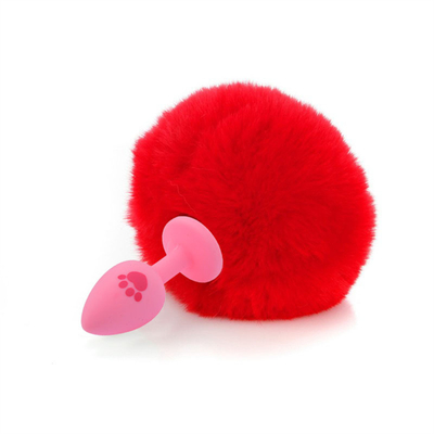 Toy Silicone Anal Plug privado del enchufe de la cola del sexo de los productos de las mujeres anales de la masturbación