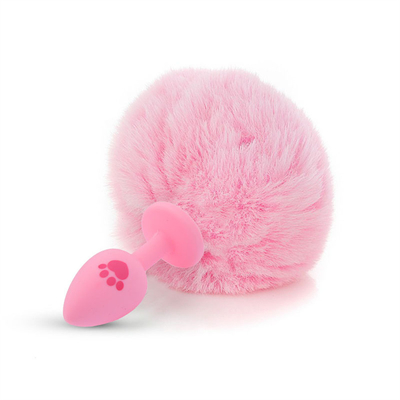 Toy Silicone Anal Plug privado del enchufe de la cola del sexo de los productos de las mujeres anales de la masturbación