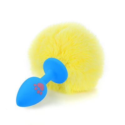 Toy Silicone Anal Plug privado del enchufe de la cola del sexo de los productos de las mujeres anales de la masturbación