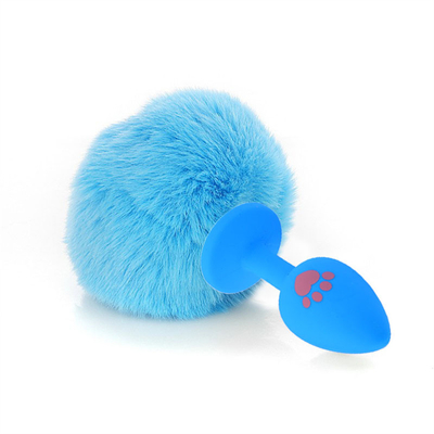 Toy Silicone Anal Plug privado del enchufe de la cola del sexo de los productos de las mujeres anales de la masturbación