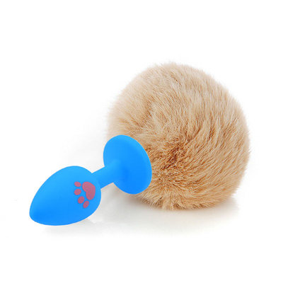 Toy Silicone Anal Plug privado del enchufe de la cola del sexo de los productos de las mujeres anales de la masturbación