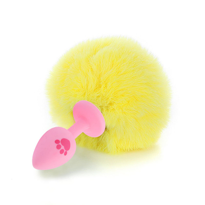Toy Silicone Anal Plug privado del enchufe de la cola del sexo de los productos de las mujeres anales de la masturbación