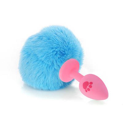 Toy Silicone Anal Plug privado del enchufe de la cola del sexo de los productos de las mujeres anales de la masturbación