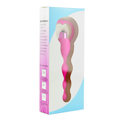 El sexo Toy Beads 10 del silicón apresura el vibrador anal del enchufe para ambos hombres y mujeres