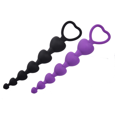 Bbutt en forma de corazón tapa los juguetes del sexo anal para los hombres