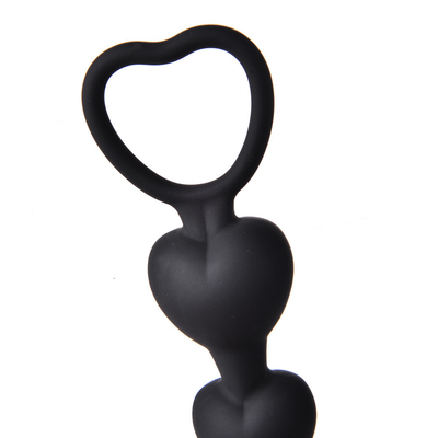 Bbutt en forma de corazón tapa los juguetes del sexo anal para los hombres