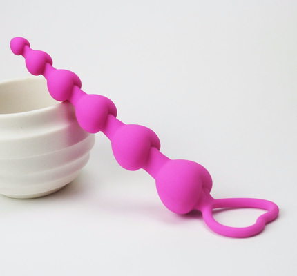 Bbutt en forma de corazón tapa los juguetes del sexo anal para los hombres