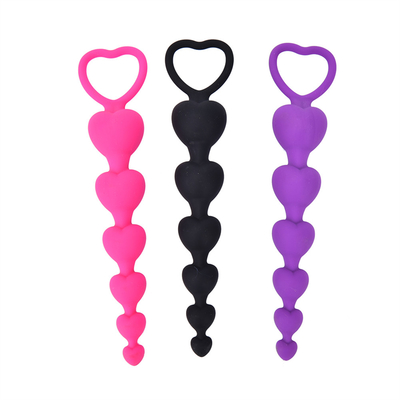 Bbutt en forma de corazón tapa los juguetes del sexo anal para los hombres