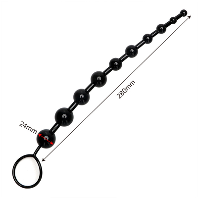 El sexo anal del enchufe del extremo del silicón juega los juguetes anales del silicón suave