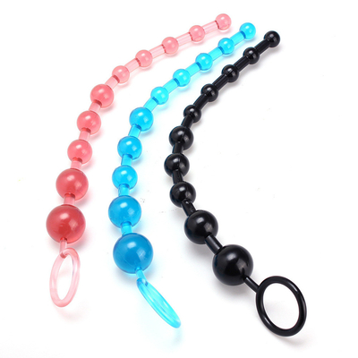 El sexo anal del enchufe del extremo del silicón juega los juguetes anales del silicón suave