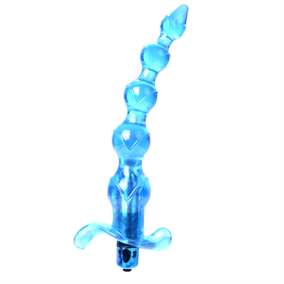 Juguetes adultos anales de las gotas del vibrador de la próstata del enchufe anal suave anal del masaje para las mujeres