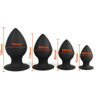 Sexo anal Toy For Women del enchufe del extremo del enchufe del silicón caliente