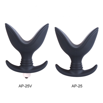 Enchufe anal especial anal del silicón con las balas vibrantes