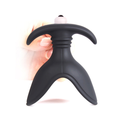 Enchufe anal especial anal del silicón con las balas vibrantes