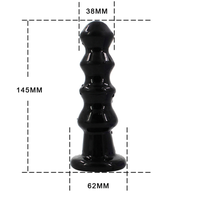 Las gotas anales del enchufe del silicón del consolador del vibrador del Massager masculino anal de la próstata tapan los juguetes adultos FO del sexo anal de la masturbación del extremo del punto de G
