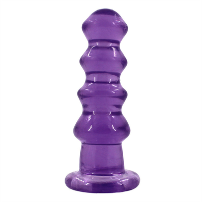 Las gotas anales del enchufe del silicón del consolador del vibrador del Massager masculino anal de la próstata tapan los juguetes adultos FO del sexo anal de la masturbación del extremo del punto de G