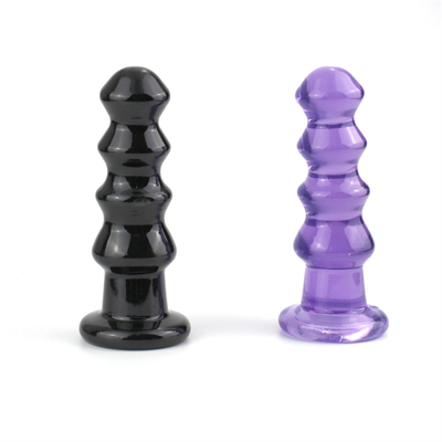 Las gotas anales del enchufe del silicón del consolador del vibrador del Massager masculino anal de la próstata tapan los juguetes adultos FO del sexo anal de la masturbación del extremo del punto de G