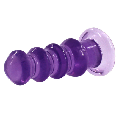 Las gotas anales del enchufe del silicón del consolador del vibrador del Massager masculino anal de la próstata tapan los juguetes adultos FO del sexo anal de la masturbación del extremo del punto de G