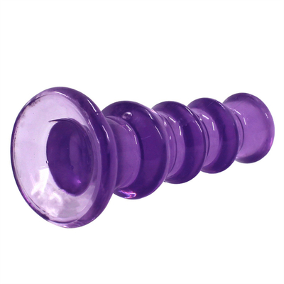 Las gotas anales del enchufe del silicón del consolador del vibrador del Massager masculino anal de la próstata tapan los juguetes adultos FO del sexo anal de la masturbación del extremo del punto de G