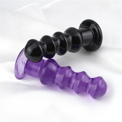 Las gotas anales del enchufe del silicón del consolador del vibrador del Massager masculino anal de la próstata tapan los juguetes adultos FO del sexo anal de la masturbación del extremo del punto de G