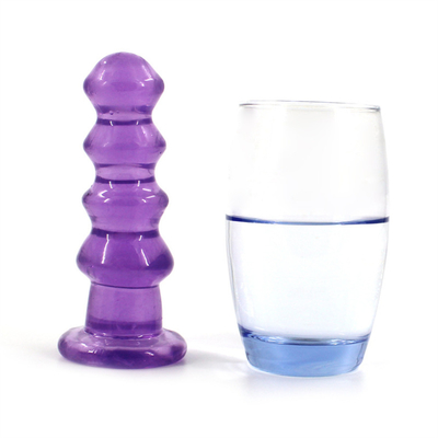 Las gotas anales del enchufe del silicón del consolador del vibrador del Massager masculino anal de la próstata tapan los juguetes adultos FO del sexo anal de la masturbación del extremo del punto de G