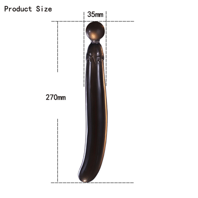 Juguetes anales del sexo del Massager del clítoris de la vagina del enchufe de la venta de fruta de los consoladores cristalinos calientes de la legumbre para la masturbación femenina
