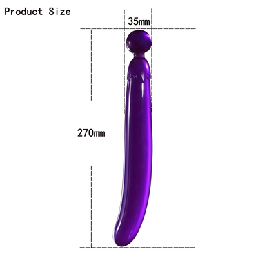 Juguetes anales del sexo del Massager del clítoris de la vagina del enchufe de la venta de fruta de los consoladores cristalinos calientes de la legumbre para la masturbación femenina