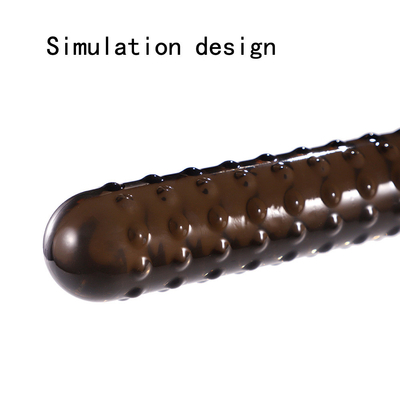 Juguetes anales del sexo del Massager del clítoris de la vagina del enchufe de la venta de fruta de los consoladores cristalinos calientes de la legumbre para la masturbación femenina
