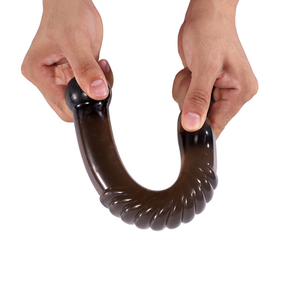 Juguetes anales del sexo del Massager del clítoris de la vagina del enchufe de la venta de fruta de los consoladores cristalinos calientes de la legumbre para la masturbación femenina