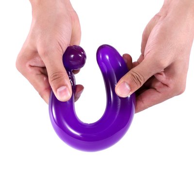 Juguetes anales del sexo del Massager del clítoris de la vagina del enchufe de la venta de fruta de los consoladores cristalinos calientes de la legumbre para la masturbación femenina