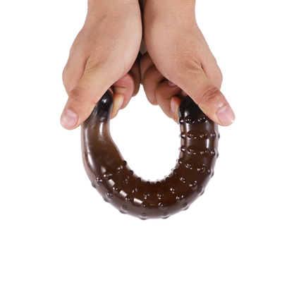 Juguetes anales del sexo del Massager del clítoris de la vagina del enchufe de la venta de fruta de los consoladores cristalinos calientes de la legumbre para la masturbación femenina