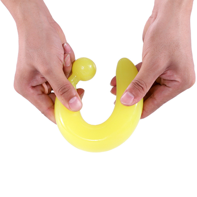 Juguetes anales del sexo del Massager del clítoris de la vagina del enchufe de la venta de fruta de los consoladores cristalinos calientes de la legumbre para la masturbación femenina