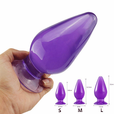 El sexo anal grande juega el clítoris del G-punto que liga el ano del masaje de la próstata del enchufe del extremo para el juego del juego del sexo