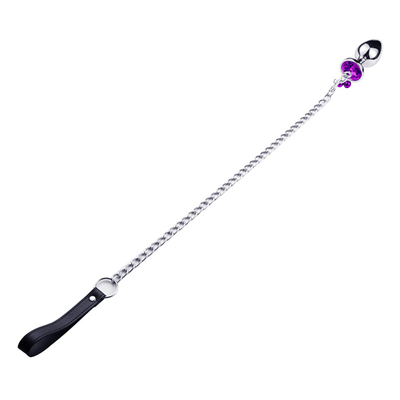 juguetes sexuales anales enchufe trasero cristal de acero inoxidable 3pcs conjunto de metal enchufe anal con campana