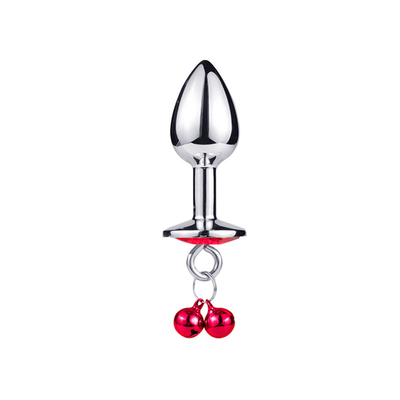 juguetes sexuales anales enchufe trasero cristal de acero inoxidable 3pcs conjunto de metal enchufe anal con campana
