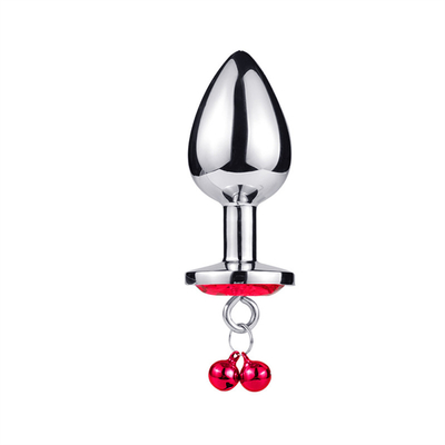 juguetes sexuales anales enchufe trasero cristal de acero inoxidable 3pcs conjunto de metal enchufe anal con campana