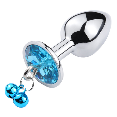 juguetes sexuales anales enchufe trasero cristal de acero inoxidable 3pcs conjunto de metal enchufe anal con campana