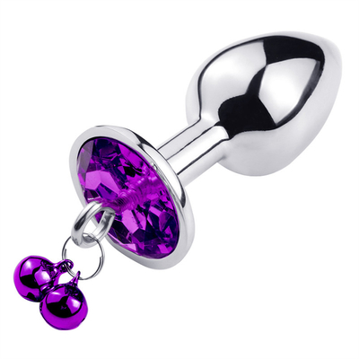 juguetes sexuales anales enchufe trasero cristal de acero inoxidable 3pcs conjunto de metal enchufe anal con campana