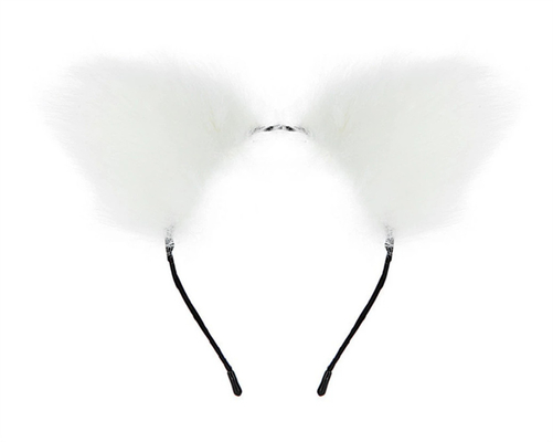 Nuevo estilo Fox Tail Plug Anal juguetes, Plug Anal trasero, Plug Anal de cola para las mujeres Fancy Cat Kitty disfraz de la oreja de la fiesta de pelo de la cabeza