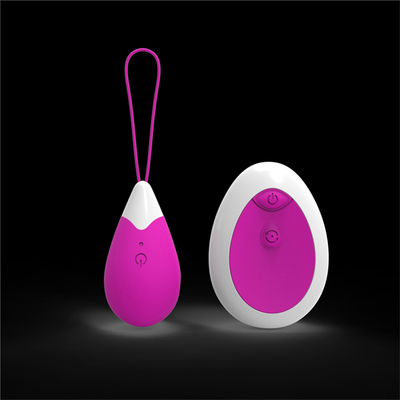 Silicona 10 frecuencias control remoto saltar amor vibrador de huevo