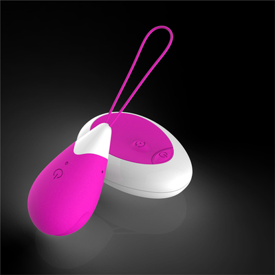 Silicona 10 frecuencias control remoto saltar amor vibrador de huevo