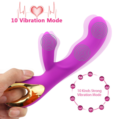 10 velocidades Recargable Estimulador del clítoris Adultos Intimos Adultos juguete sexual para mujeres