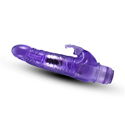 Glans de conejo Vibrator del punto G del pene Aparato femenino Vibración de silicona Dildos vibratorios