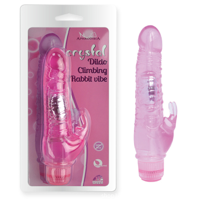 Glans de conejo Vibrator del punto G del pene Aparato femenino Vibración de silicona Dildos vibratorios