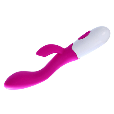 Venta caliente G Spot Dildo forma Rosa Vibrator juguetes sexuales para mujeres