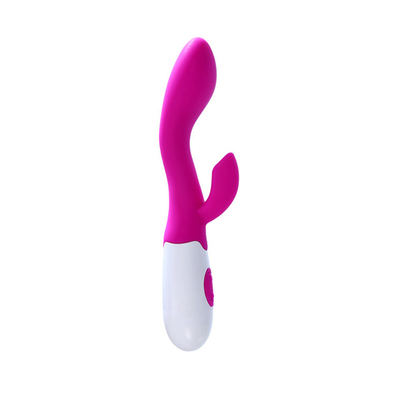 Venta caliente G Spot Dildo forma Rosa Vibrator juguetes sexuales para mujeres